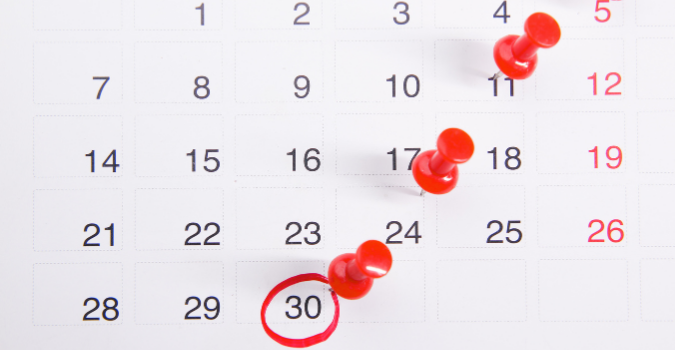Calendario de Formación